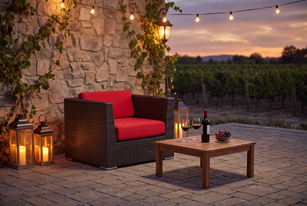 Crystal Beach Armchair setting