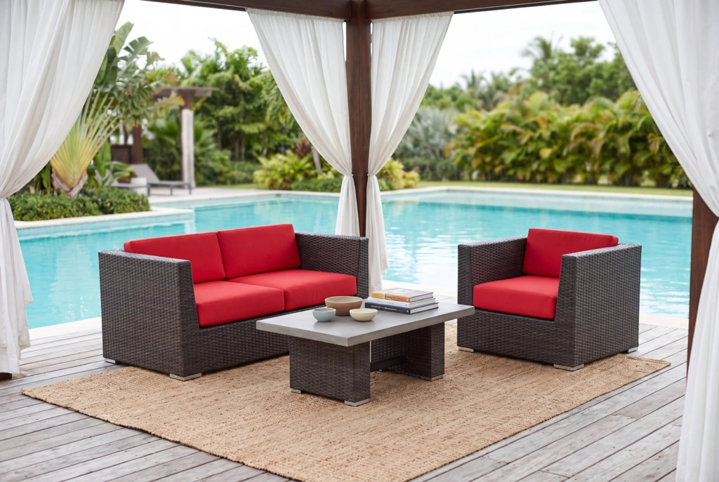 Crystal Beach Armchair setting