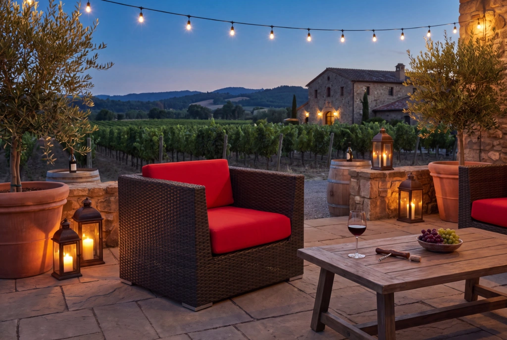 Crystal Beach Armchair setting