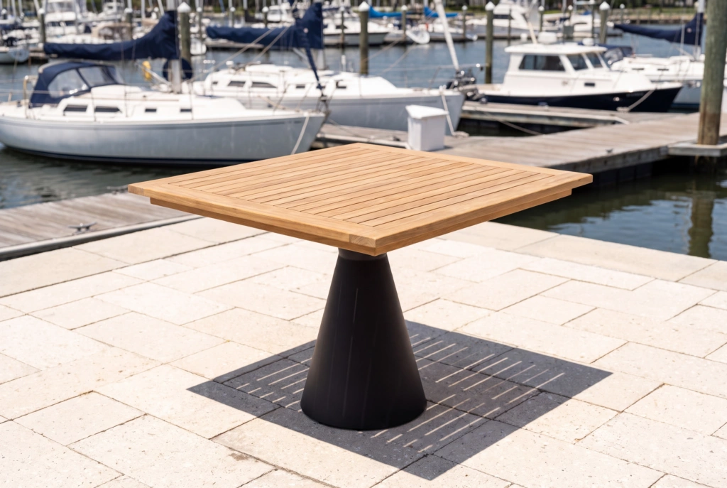 TK-TP Teak Tops – Square setting