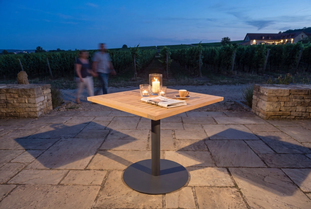 TK-TP Teak Tops – Square setting