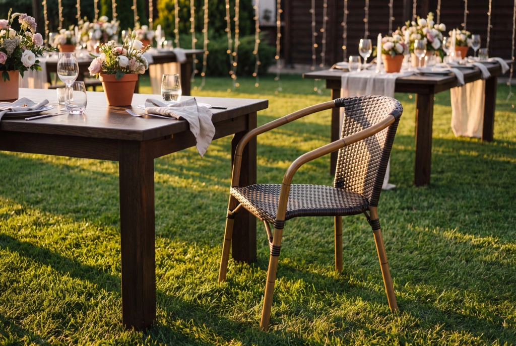 Cafe A setting