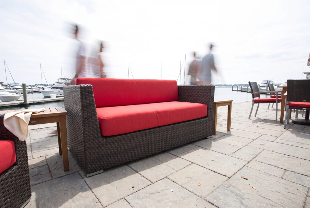 Crystal Beach 2-Seat Sofa setting