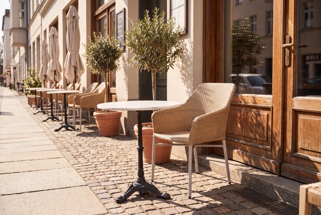 Madeira A – Narrow Wicker setting