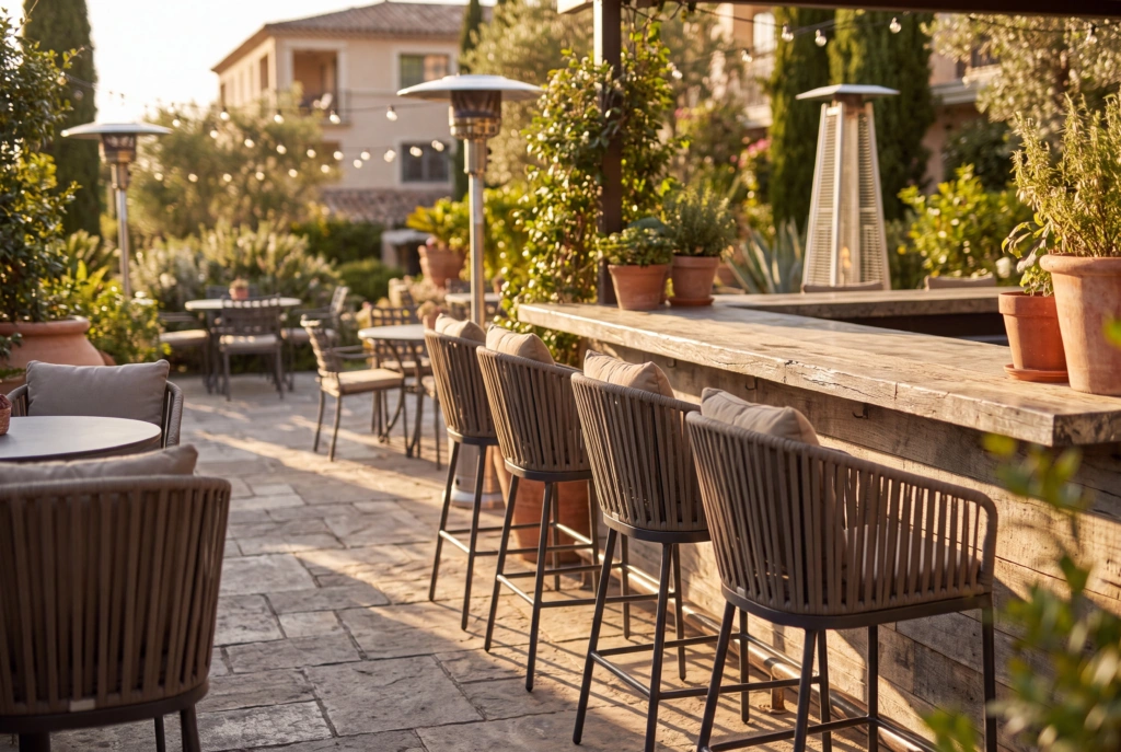 Captiva Barstool setting