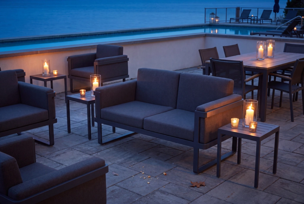 Palm Beach 2-Seat Sofa setting