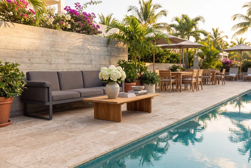 Palm Beach 3-Seat Sofa setting