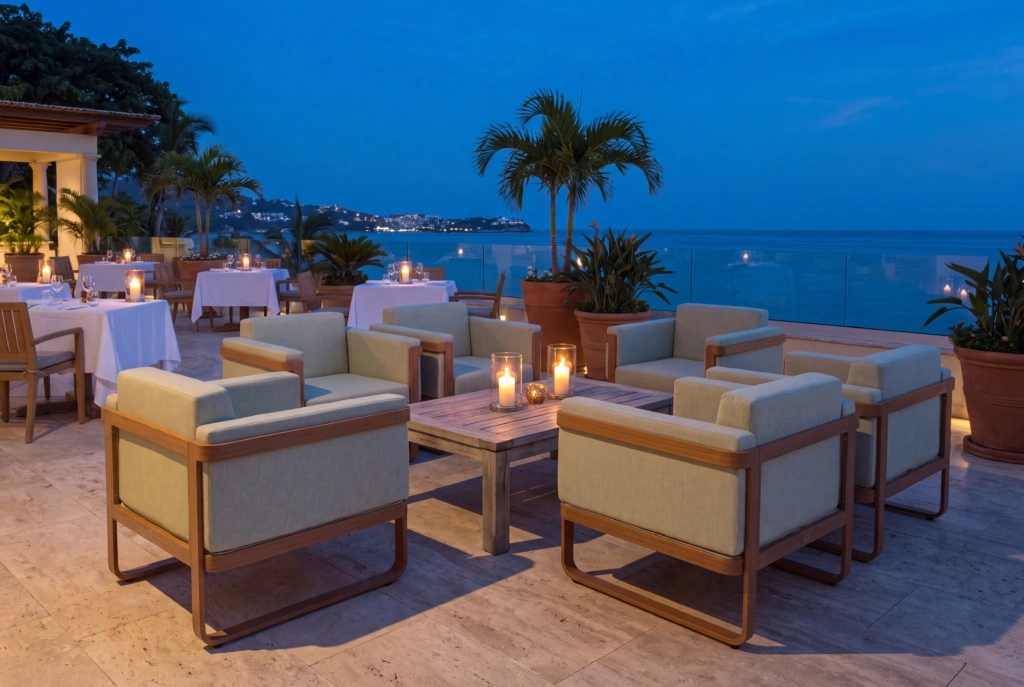 Palm Beach Lounge Armchair setting
