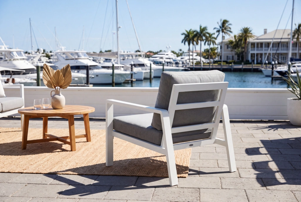 Palm Beach Lounge Armchair setting