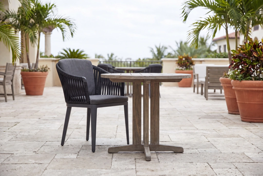 Vero Beach Dining Armchair setting