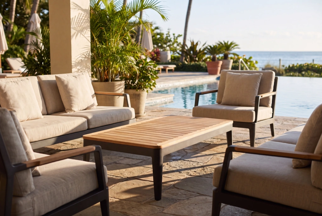 Vero Beach Coffee Table setting