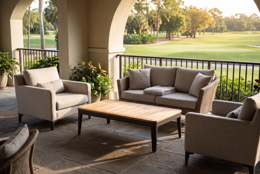 Vero Beach Coffee Table setting