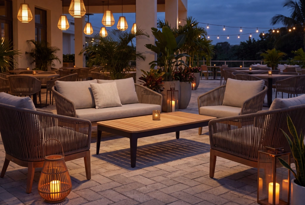 Vero Beach Coffee Table setting