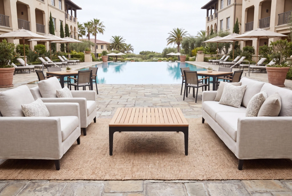 Vero Beach Coffee Table – Square setting