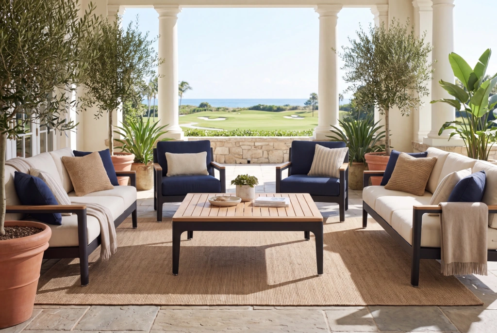 Vero Beach Coffee Table – Square setting