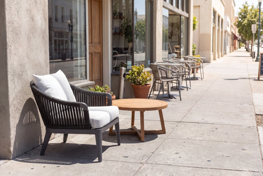 Vero Beach Lounge Armchair setting