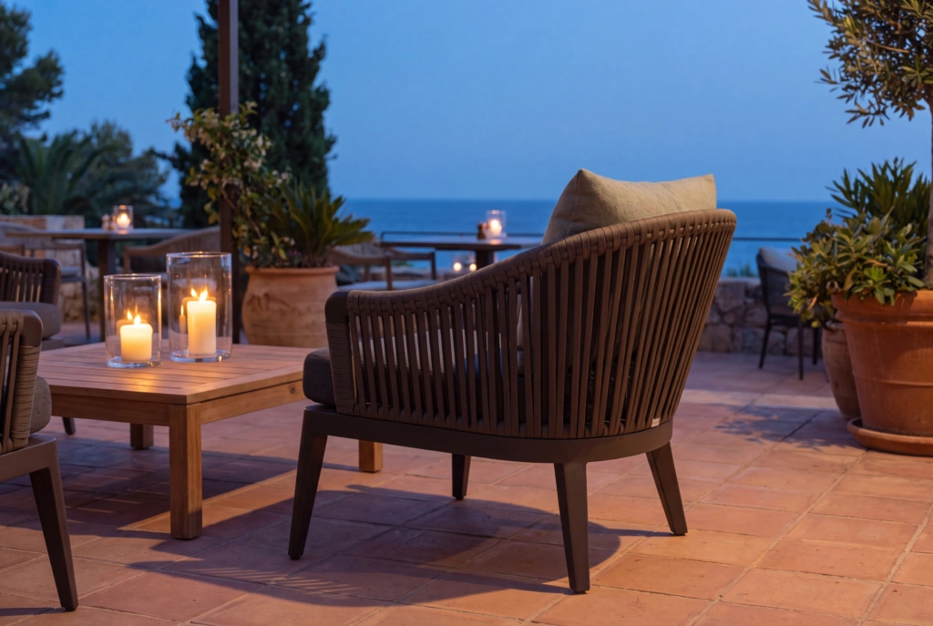 Vero Beach Lounge Armchair setting