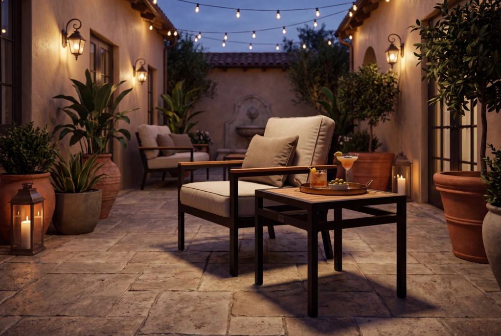 AL-5602 End Table setting
