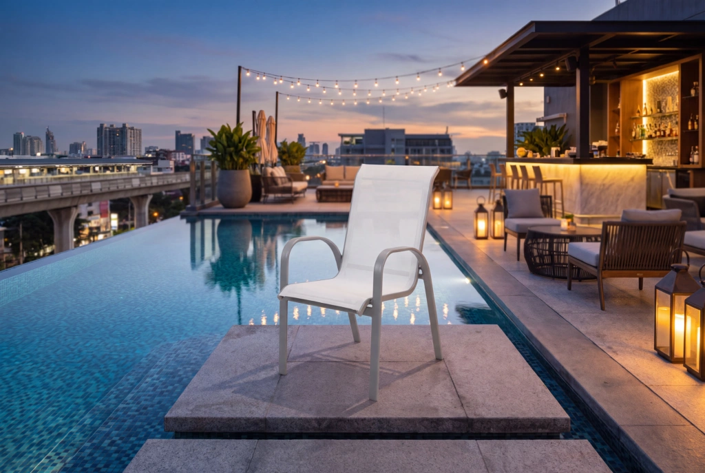 Redington Dining Armchair setting