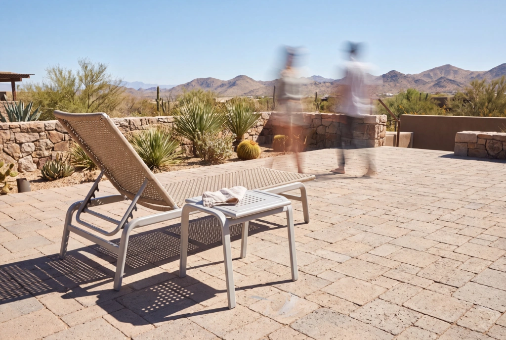 Redington End Table setting