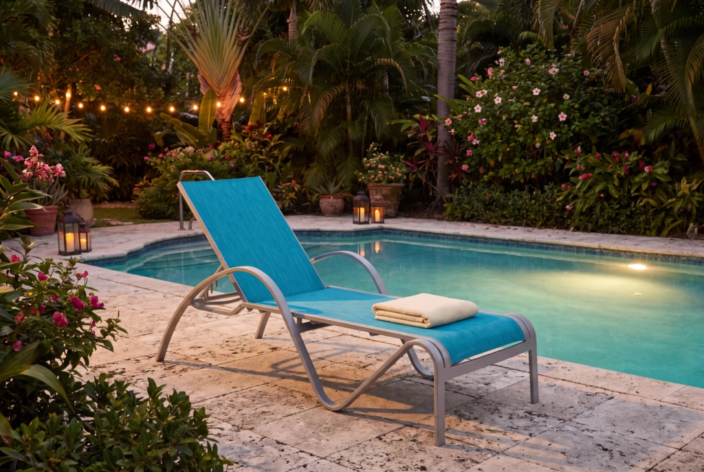 Redington Sunlounger setting