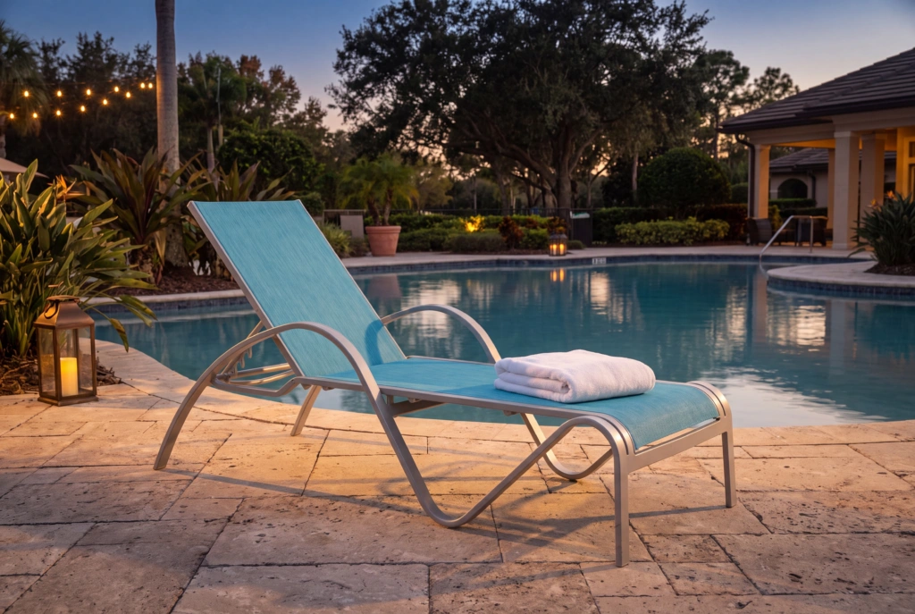 Redington Sunlounger setting