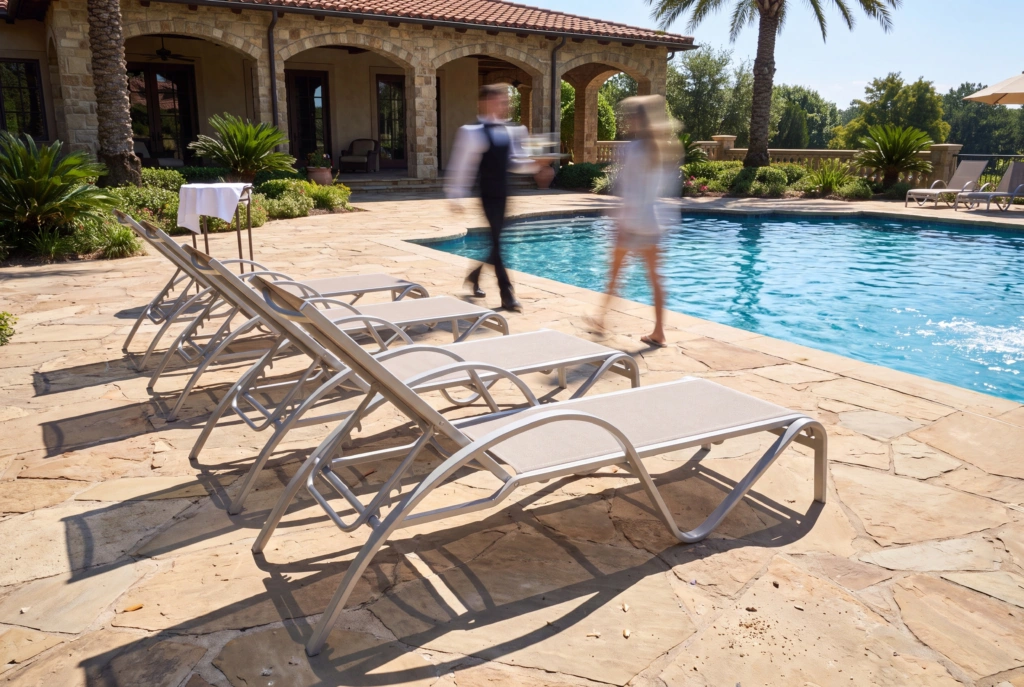 Redington Sunlounger setting