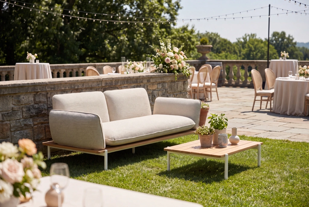 Pillow 2-Seat Sofa setting