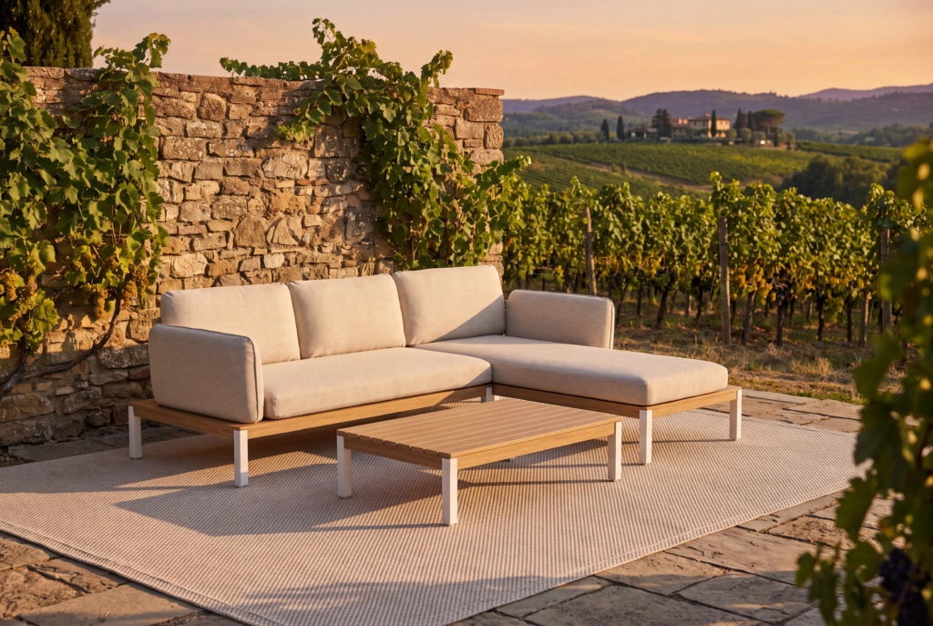 Pillow Lounge Armchair setting