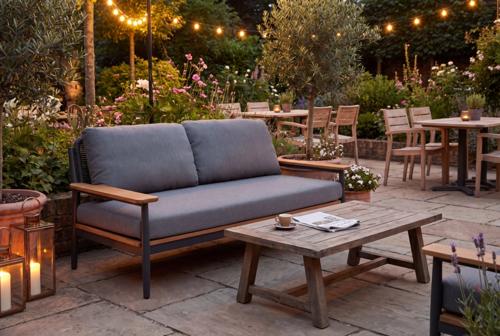 Rugby 2-Seat Sofa Right setting