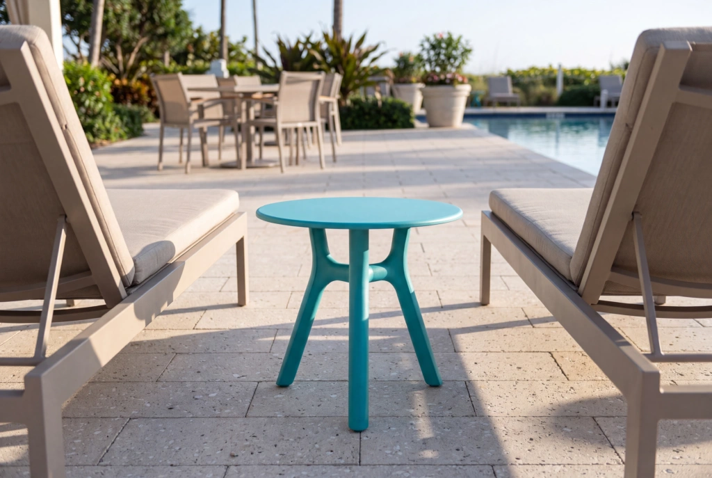 Vero Beach Side Table setting
