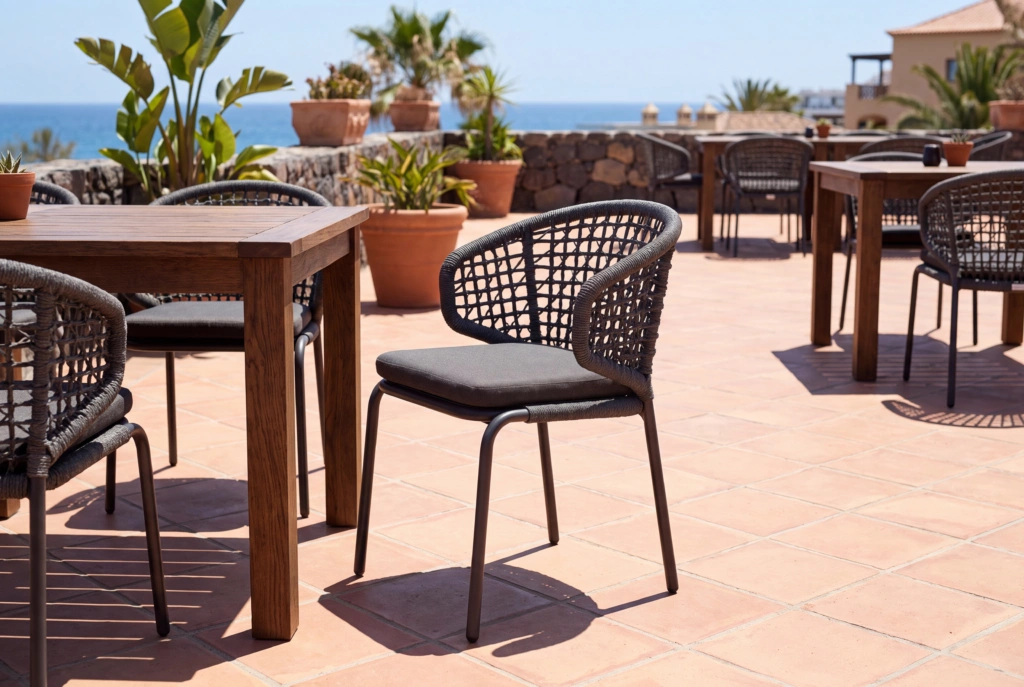 Fiji Dining Armchair setting
