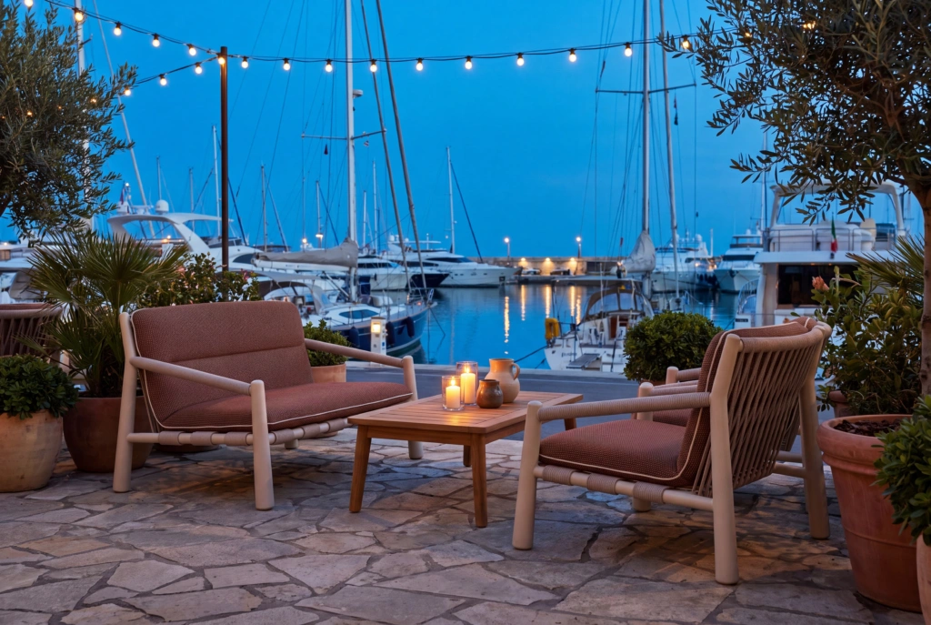 Bali Lounge Armchair setting
