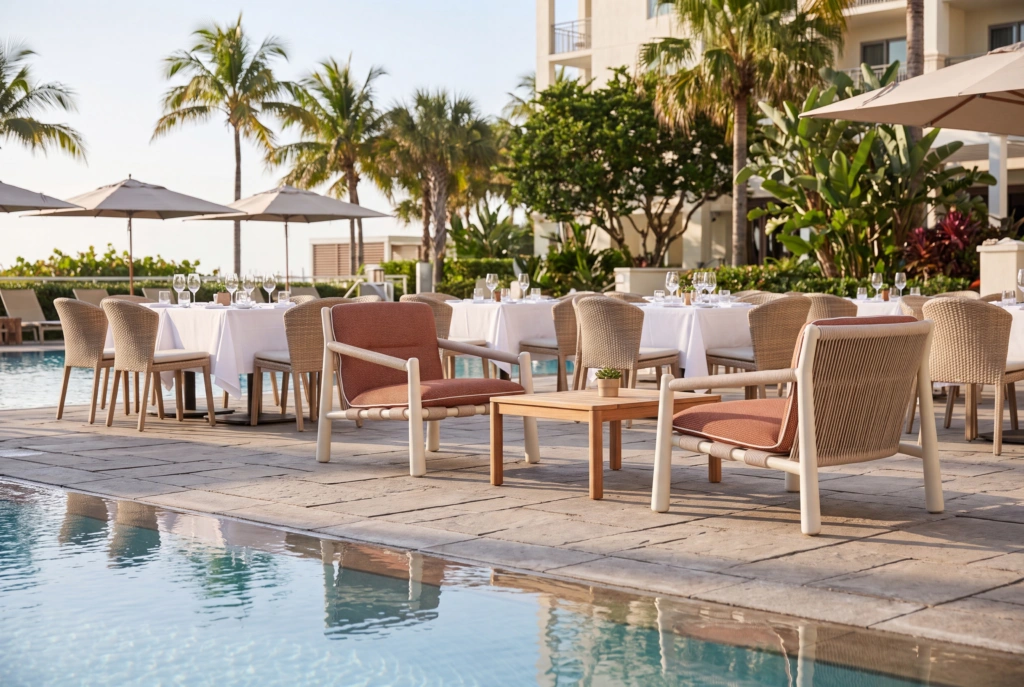 Bali Lounge Armchair setting