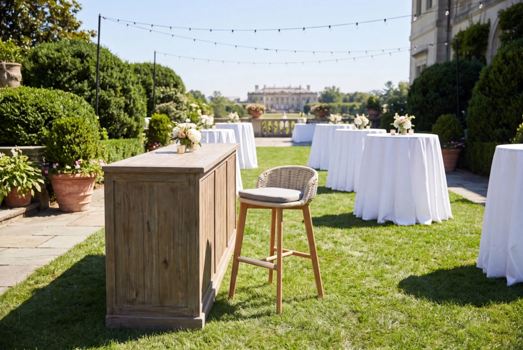 Bagel Barstool setting
