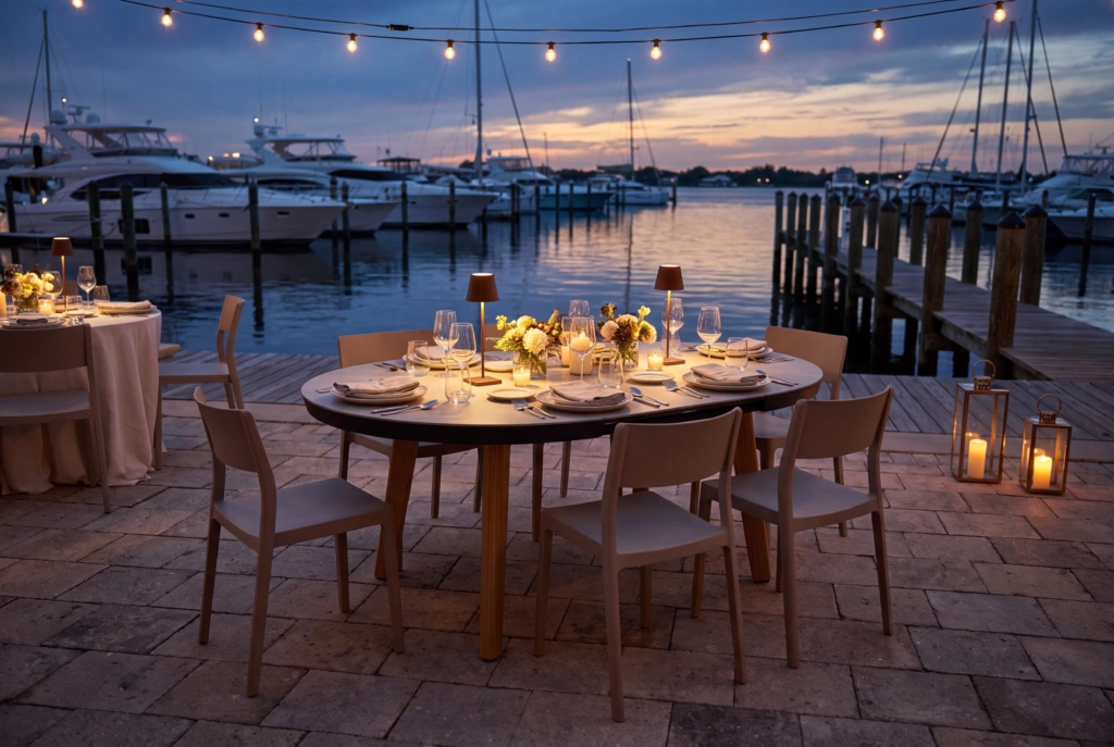 Bagel Extendable Table setting
