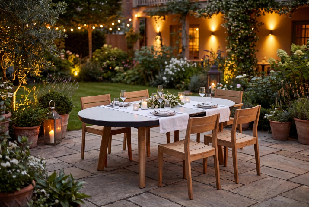 Bagel Extendable Table setting