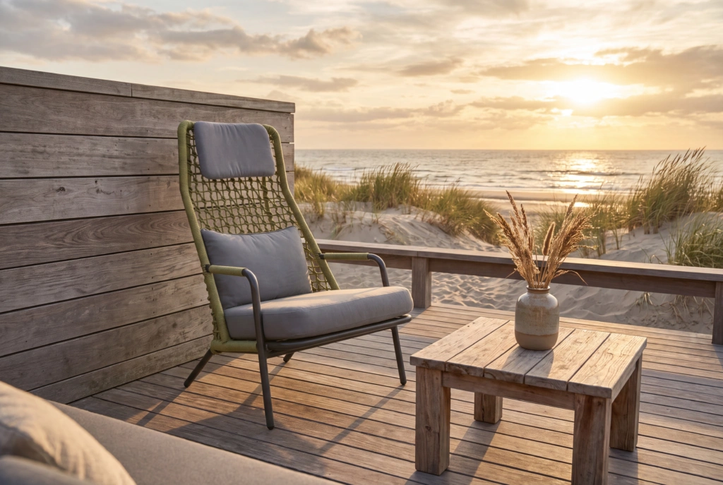 Banyantree Highback Lounge Armchair setting