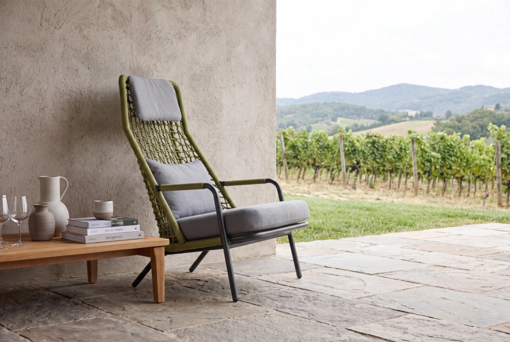 Banyantree Highback Lounge Armchair setting
