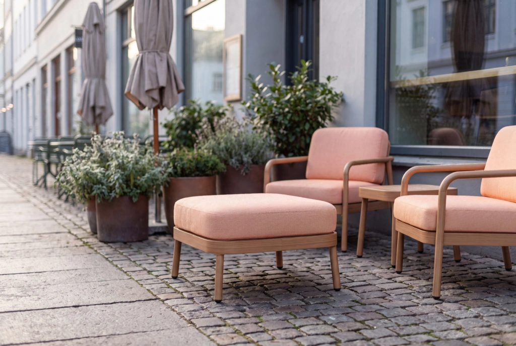 Jumbo Footstool setting