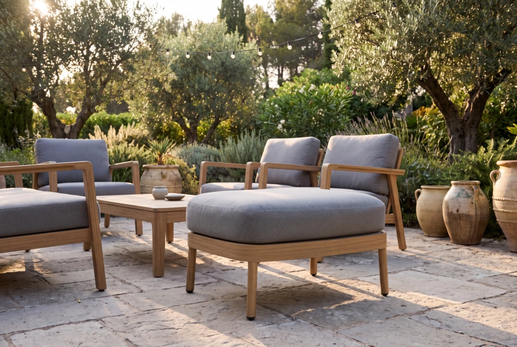 Jumbo Footstool setting