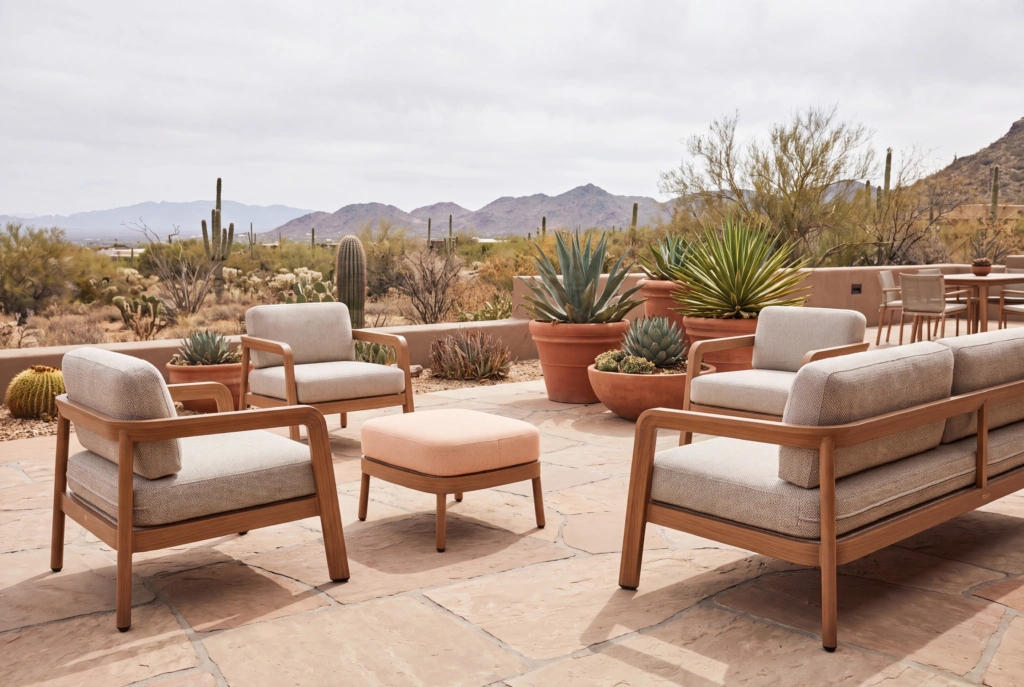 Jumbo Footstool setting