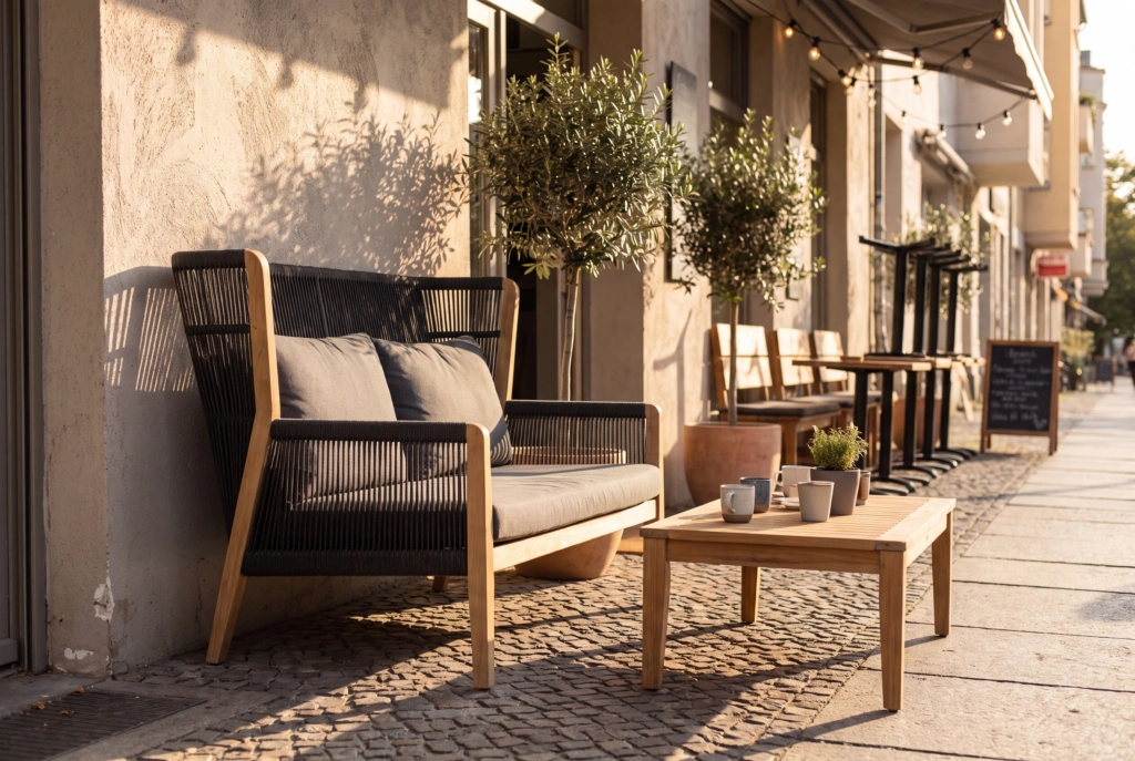 Jumbo Highback Lounge Armchair setting