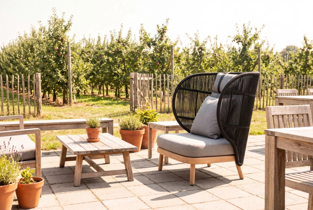 Jumbo Highback Lounge Armchair setting