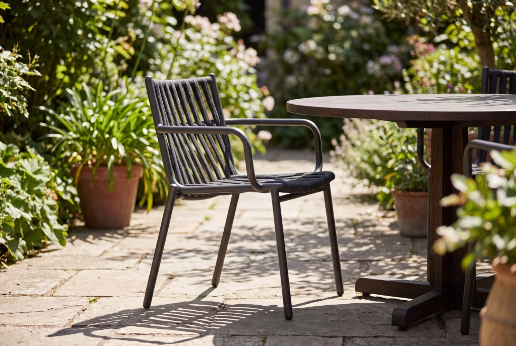 Loop Dining Armchair setting