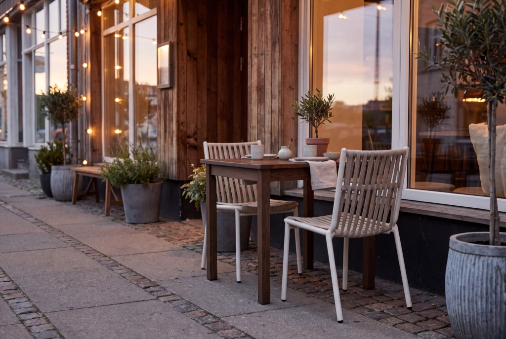 Loop Dining Side Chair setting