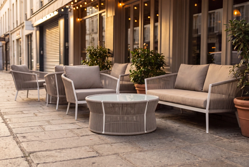 Aruba Coffee Table setting