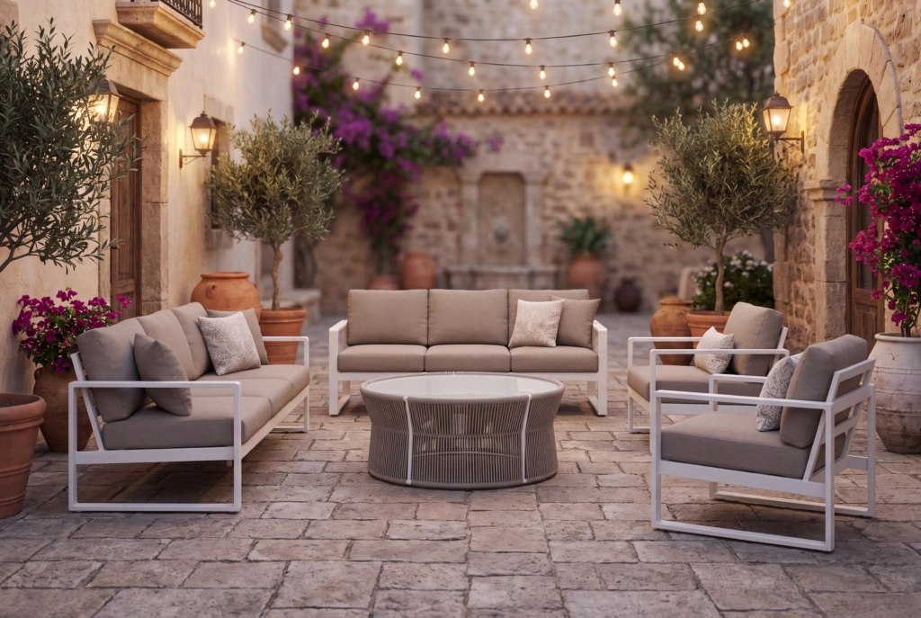 Aruba Coffee Table setting