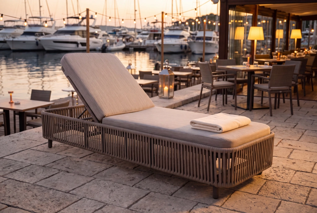 Captiva Sunlounger setting