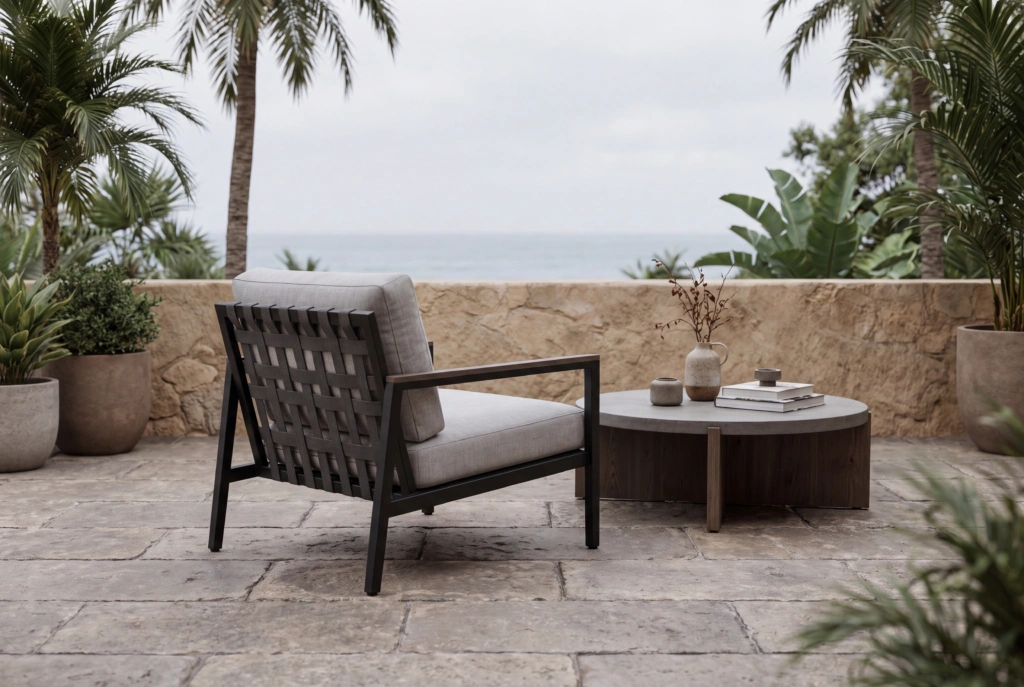 Cayman Lounge Armchair setting